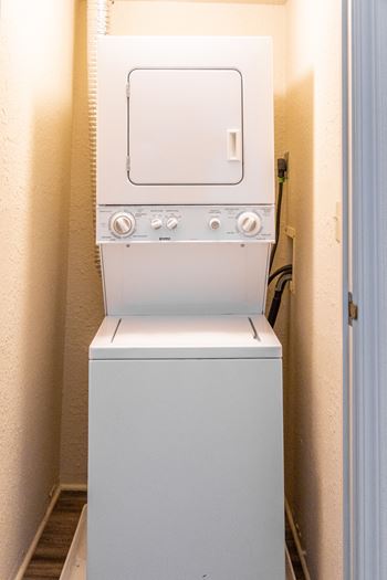 Stackable Washer Dryer at Sierra Sage Apartments